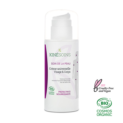 Crème Universelle Visage & Corps 150ml COSMOS ORGANIC certifié par Cosmécert selon Cosmos