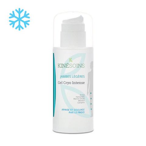 Gel Cryo Intense Jambes Légères - Gel Circulation - Menthol - 150 ml