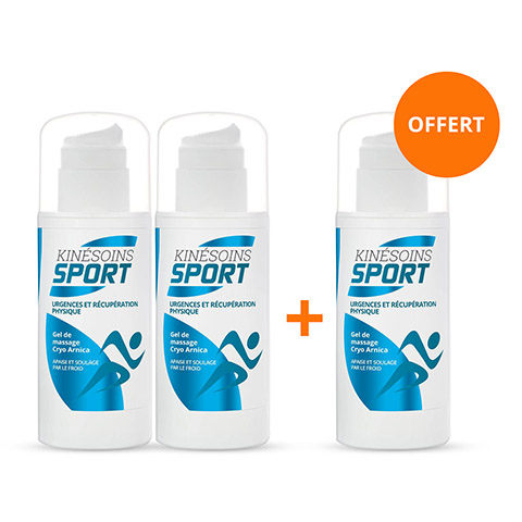Pack 2+1 Gel de massage Cryo Arnica