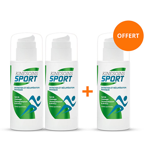 Pack 2+1 Gel de massage Harpagophytum & Arnica