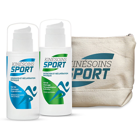 Pack sport récupération – Dos, muscles et articulations – Arnica 