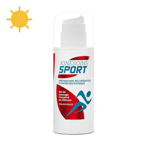 Gel de massage Camphré au Silicium Sport - Chaleur douce - 150 ml