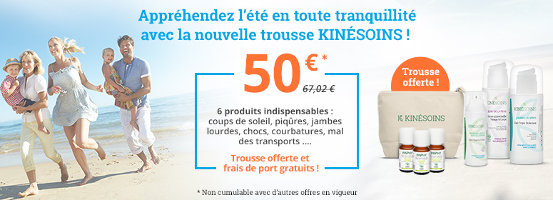 <h1>Nouveaut KINSOINS : La trousse de l't</h1>