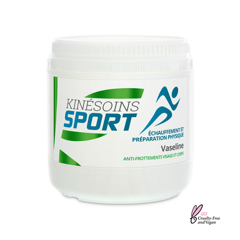 Vaseline - Anti-frottements visage et corps pour sportif - 500 ml