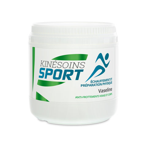 Vaseline - Anti-frottements visage et corps pour sportif - 500 ml